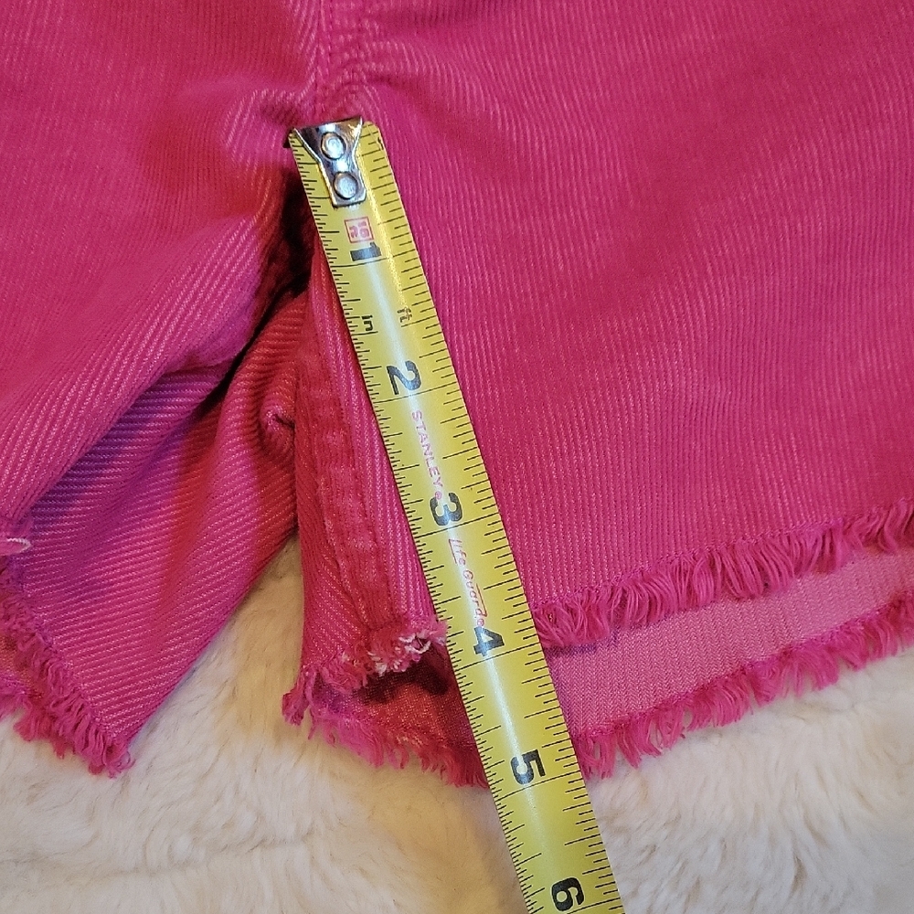 Carve Designs Pink Stretch Coururoy Shorts - Picture 5 of 5